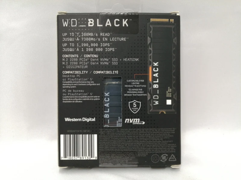 WESTERN DIGITAL SSD WDS200T2XHE-00BCA0