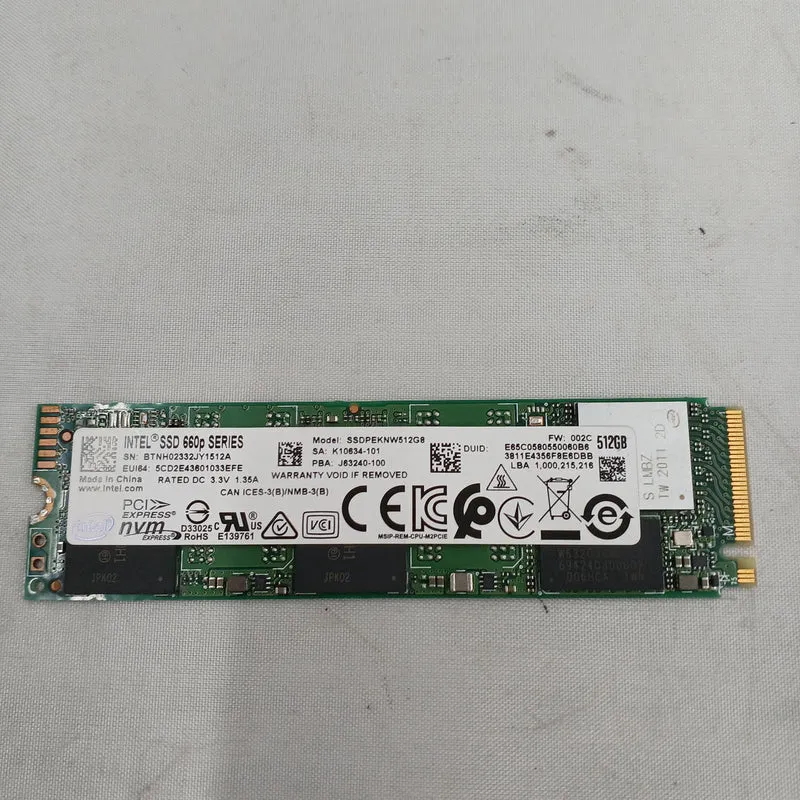 Intel SSD SSDPEKNW5 12 GB