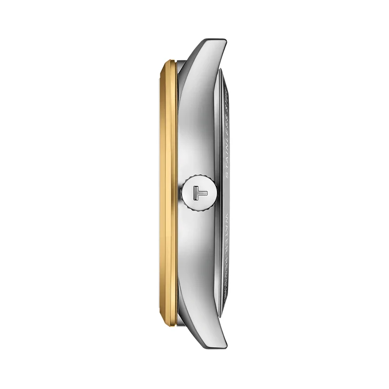 Classic Dream Two-Tone Yellow Gold PVD 40mm - Silver on Bracelet