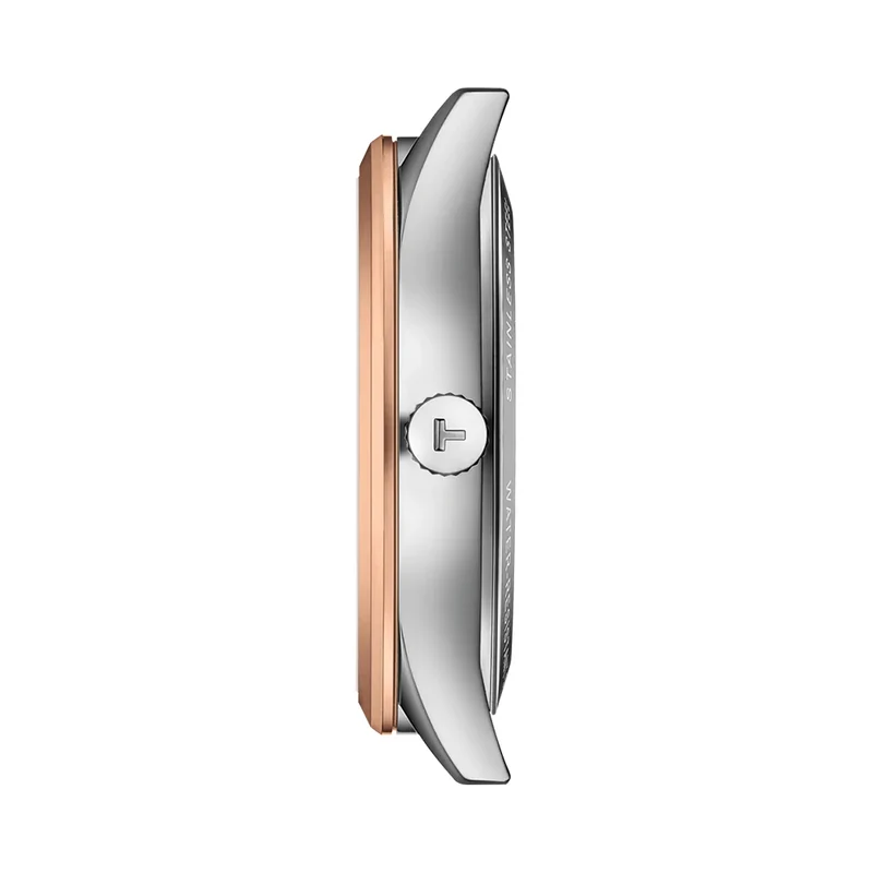 Classic Dream Two-Tone Rose Gold PVD 40mm - Silver on Bracelet