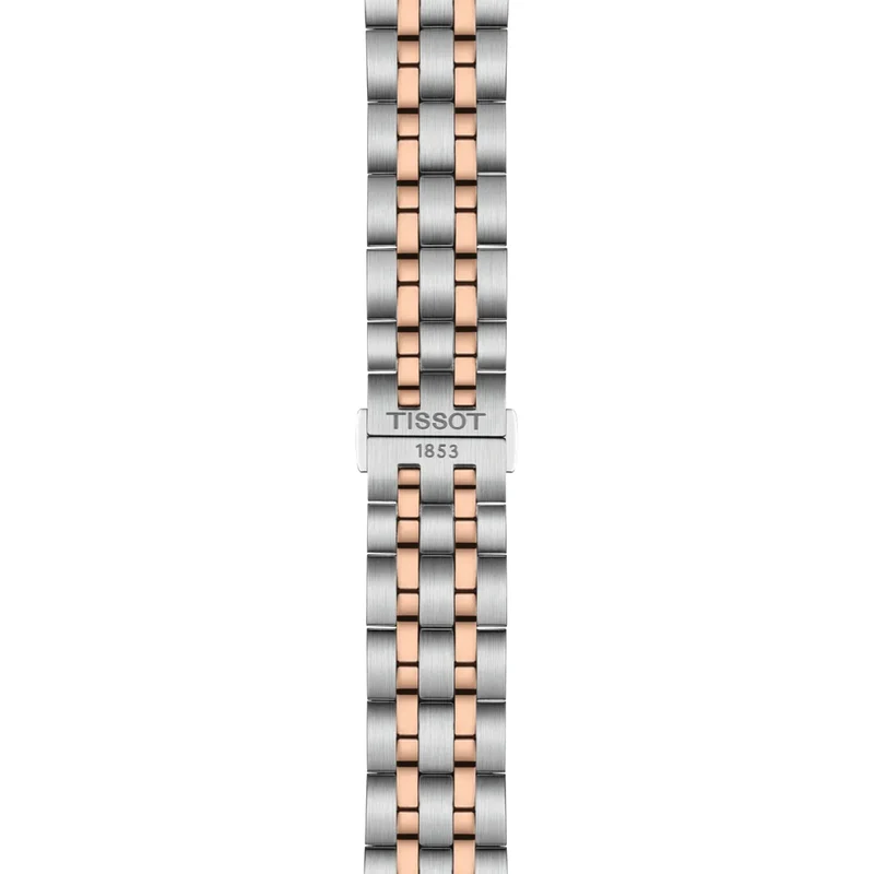 Classic Dream Two-Tone Rose Gold PVD 40mm - Silver on Bracelet