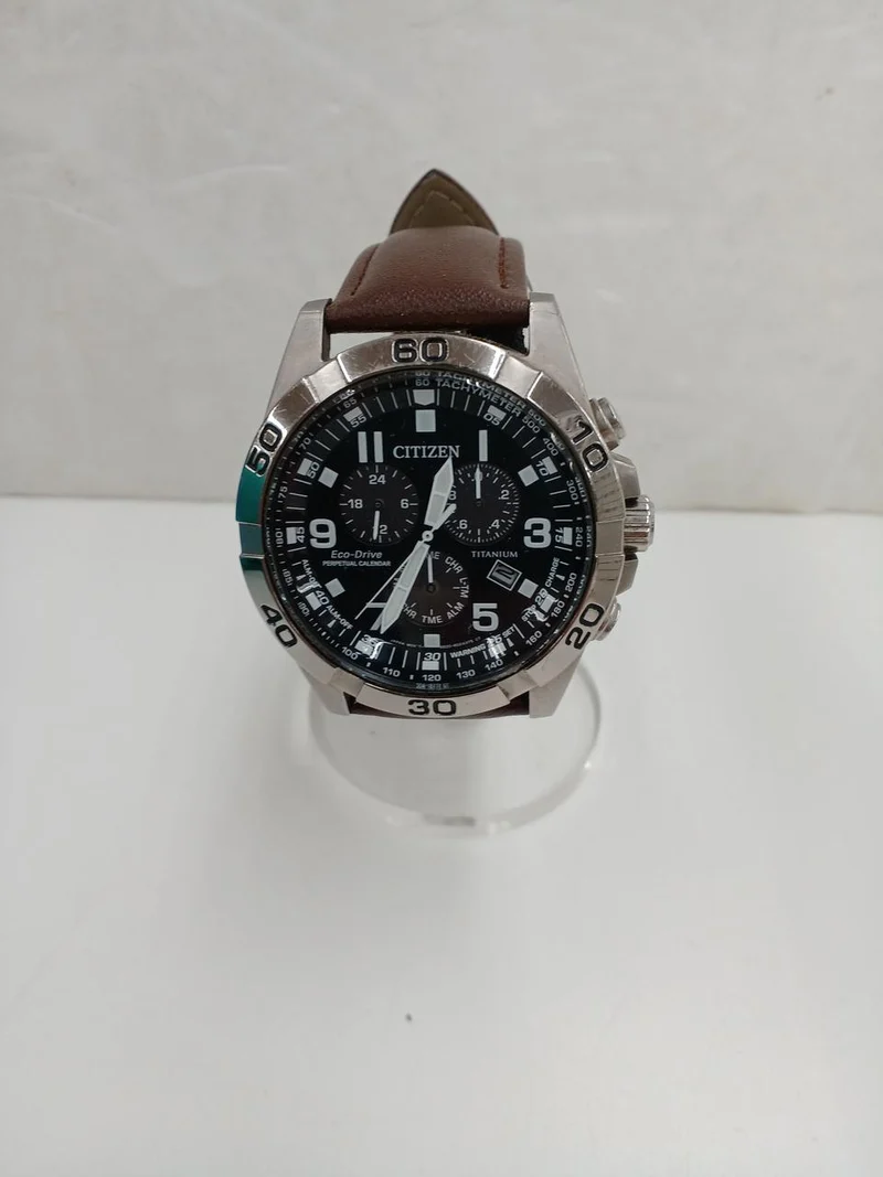 CITIZEN/CBM Citizen Herren Eco-Drive Sportchronograph Overseas Modell E820-R009818