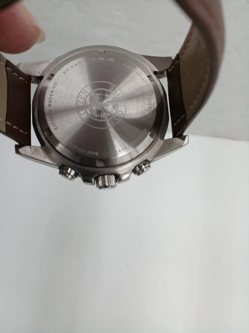 CITIZEN/CBM Citizen Herren Eco-Drive Sportchronograph Overseas Modell E820-R009818