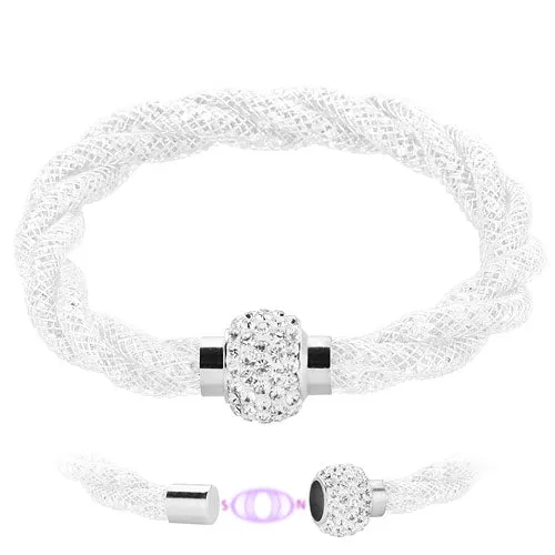 Stardust Damen Schmuck Schlauch Armband mit Kristallen