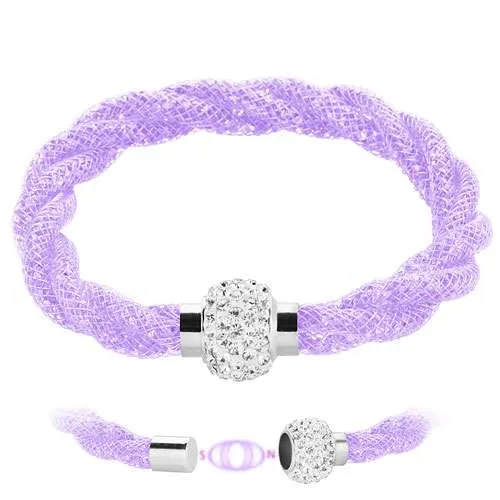 Stardust Damen Schmuck Schlauch Armband mit Kristallen