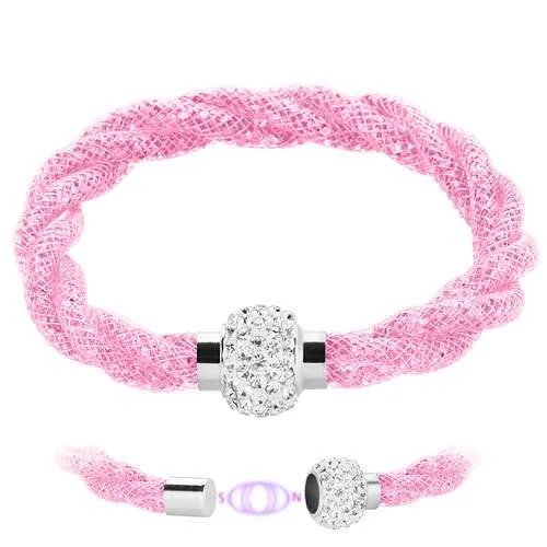 Stardust Damen Schmuck Schlauch Armband mit Kristallen