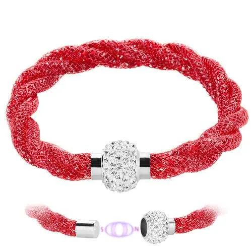 Stardust Damen Schmuck Schlauch Armband mit Kristallen