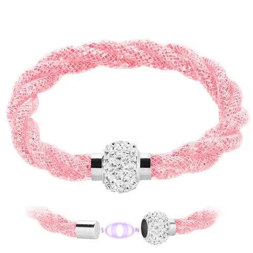 Stardust Damen Schmuck Schlauch Armband mit Kristallen