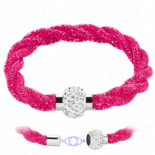 Stardust Damen Schmuck Schlauch Armband mit Kristallen