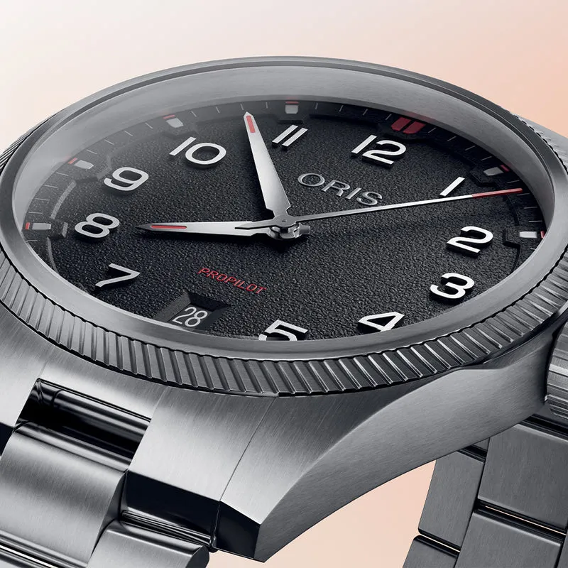 ProPilot Date 41mm - Black on Bracelet