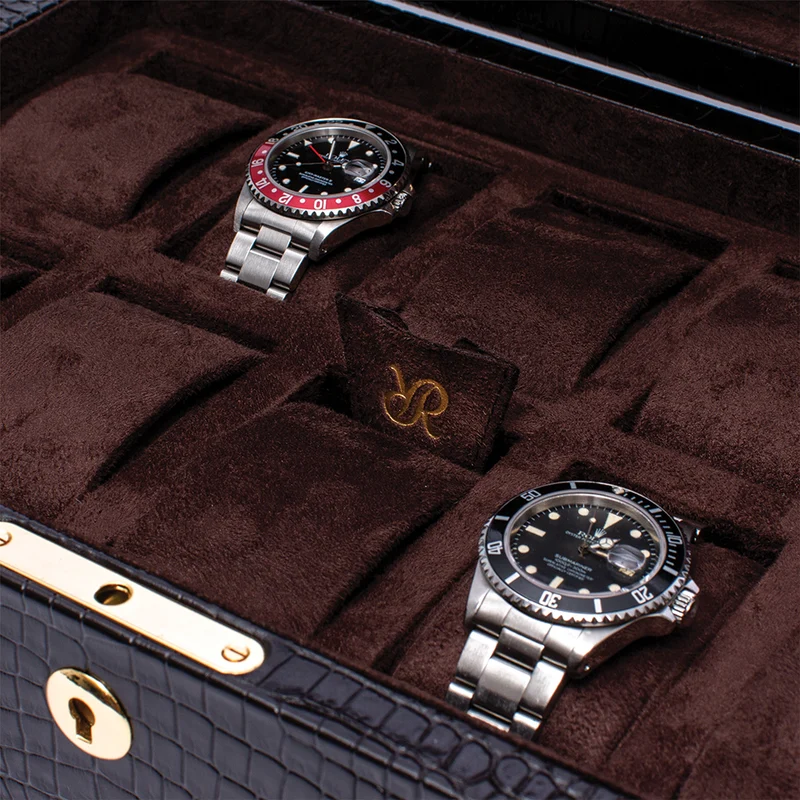 Brompton Ten Watch Box - Brown