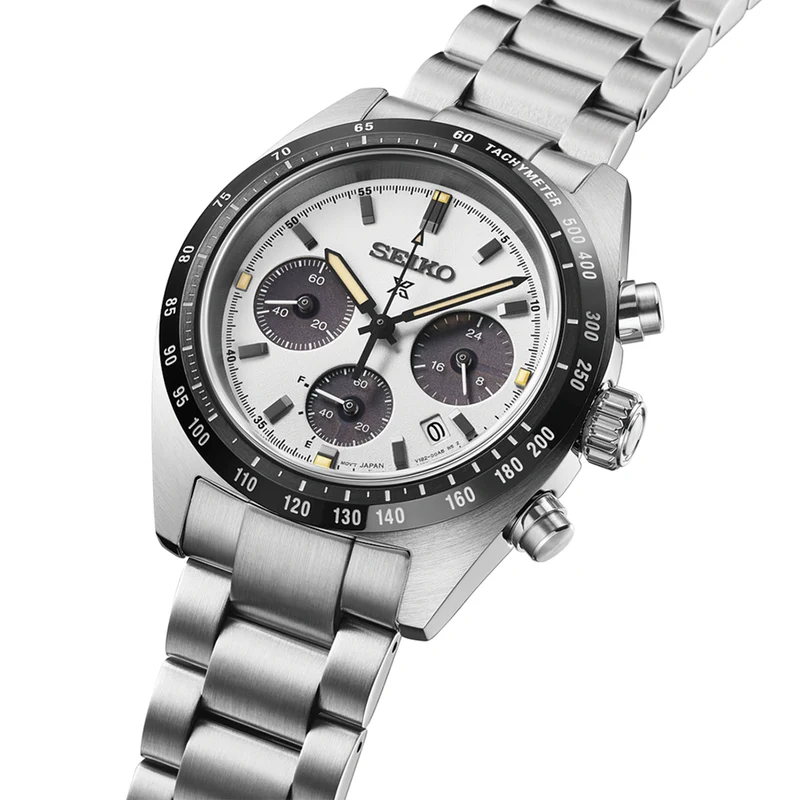 SSC961 Prospex Speedtimer 39mm - White on Bracelet