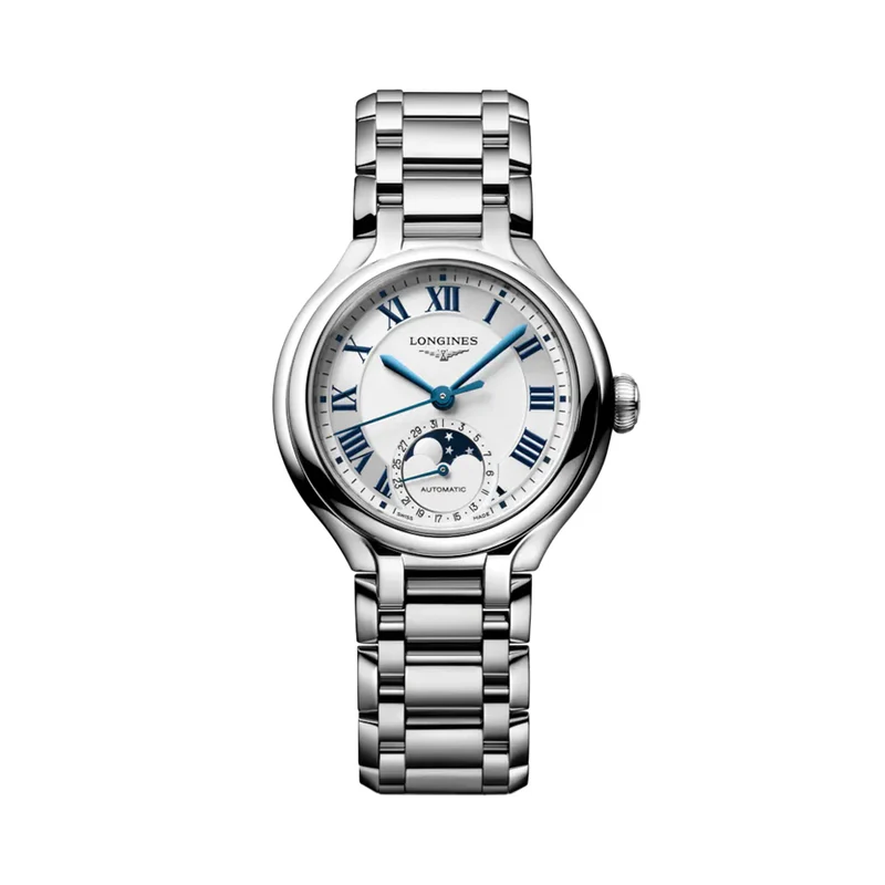 PrimaLuna Moonphase 34mm - Opaline Ivory on Bracelet