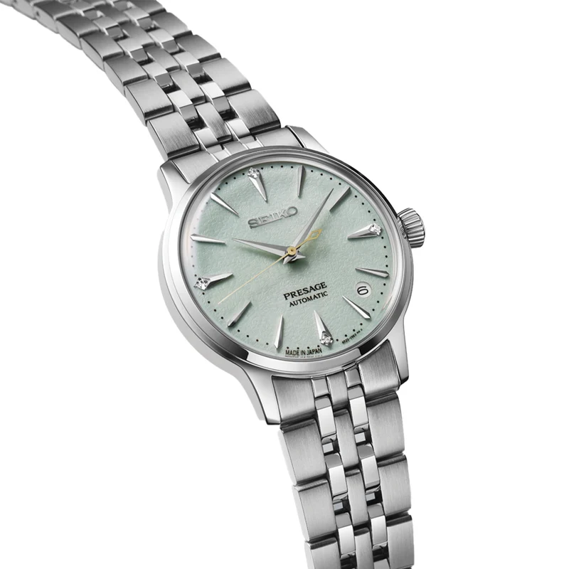 SRPL63 Presage Cocktail Time 34mm - Green on Bracelet