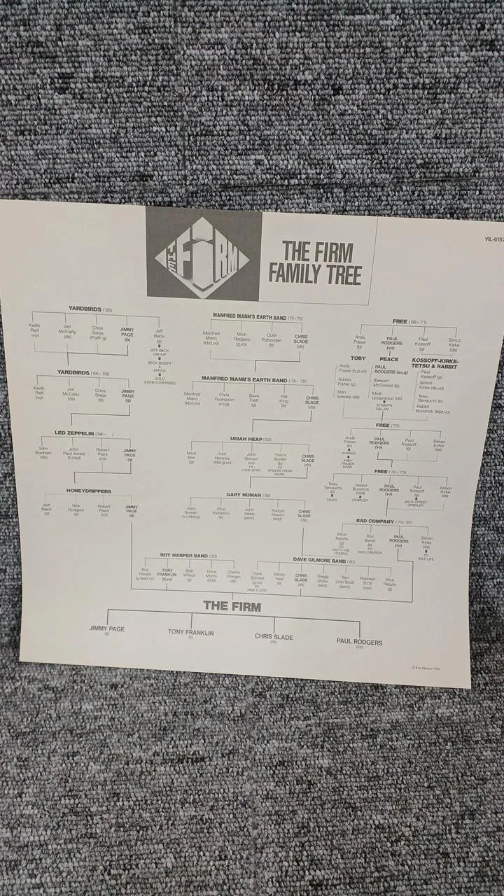 VICTOR Sample Disc Unused Record The Firm