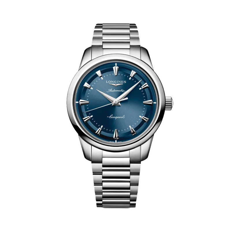 Conquest Heritage 40mm - Blue on Bracelet
