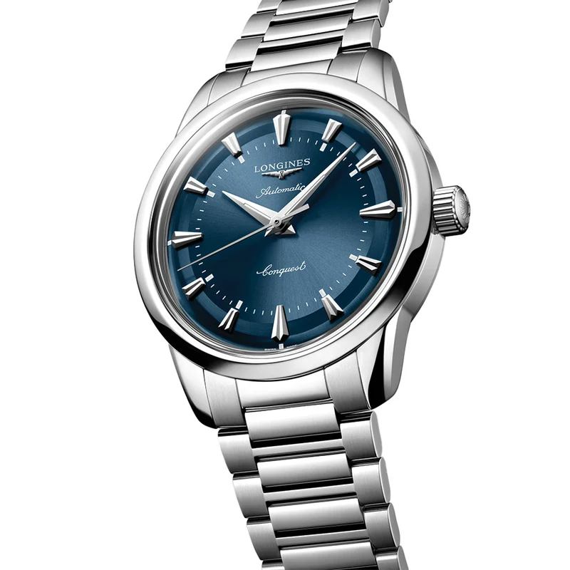 Conquest Heritage 38mm - Blue on Bracelet