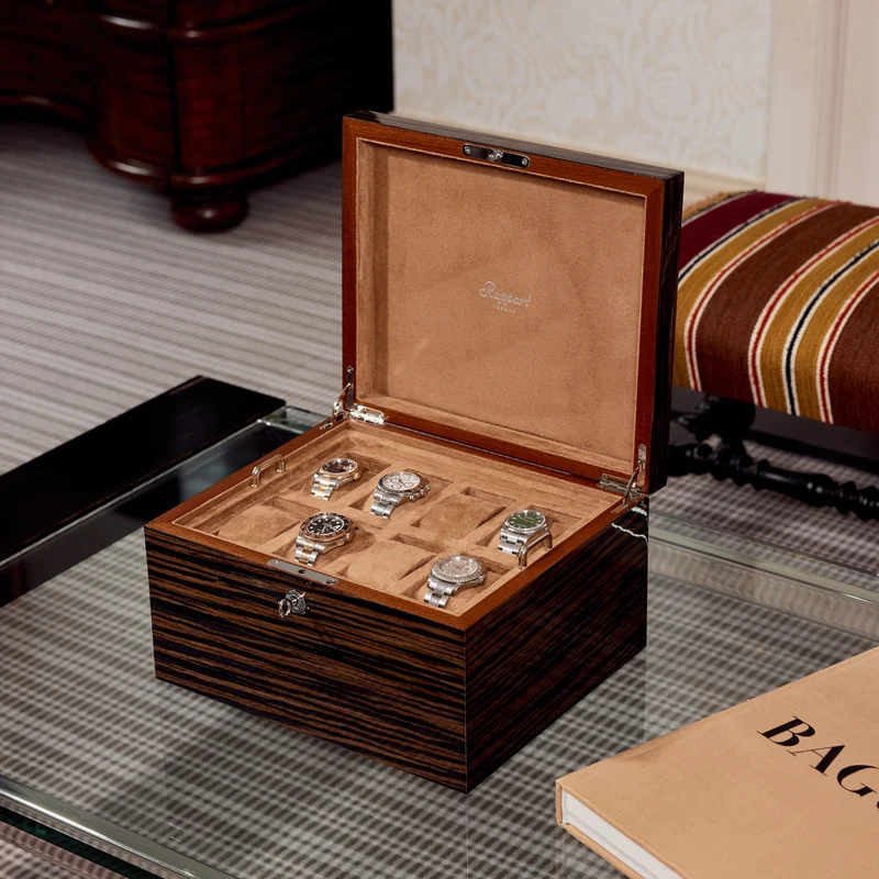 Heritage Sixteen Watch Box - Macassar