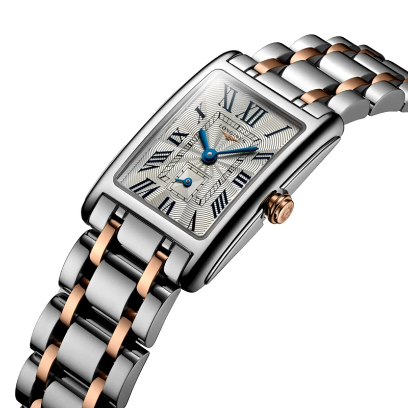 DolceVita Two-Tone 32mm - Silver "Fliniqué" Dial On Bracelet