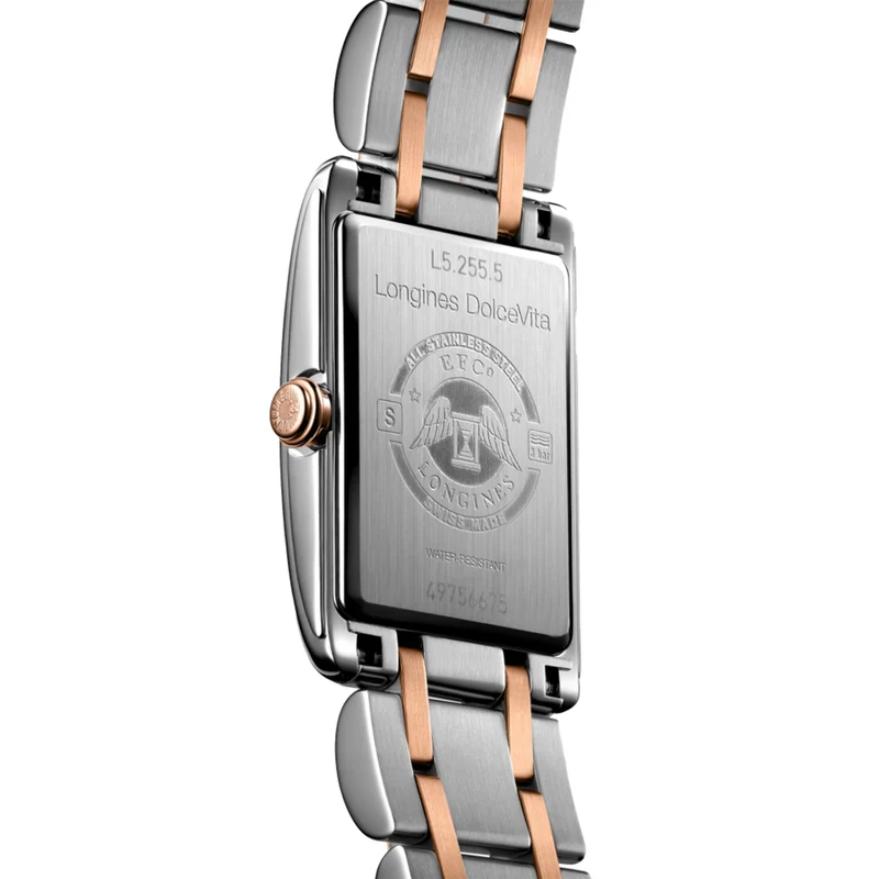 DolceVita Two-Tone 32mm - Silver "Fliniqué" Dial On Bracelet