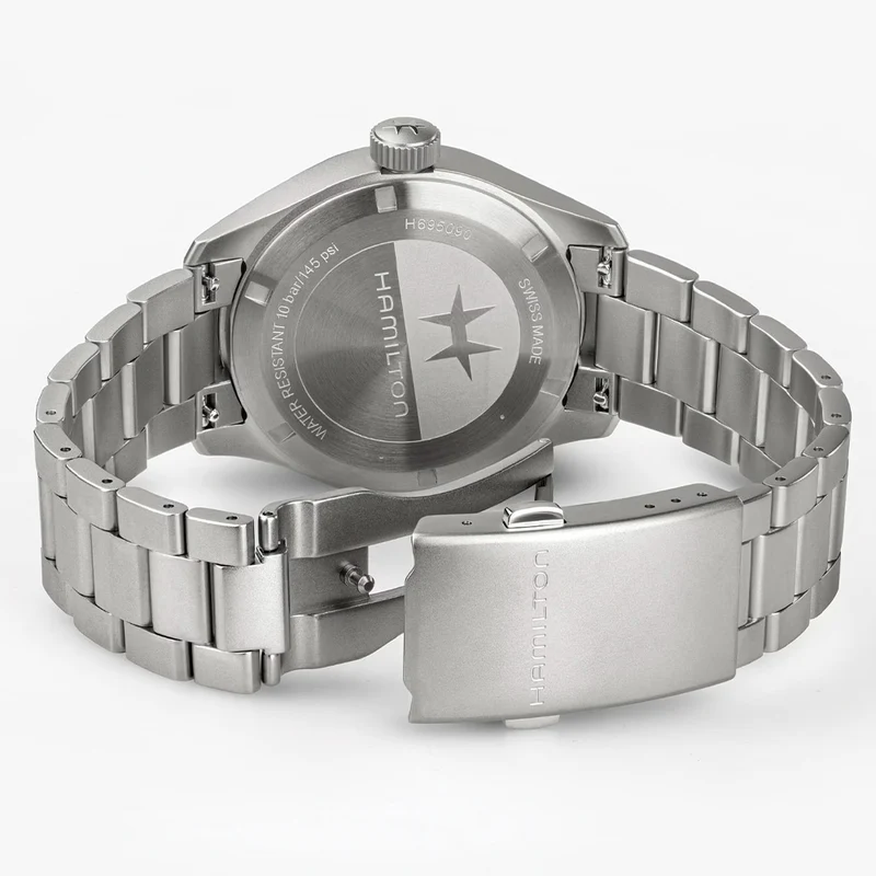 Khaki Field Mechanical Power Reserve 40mm - Black on Bracelet