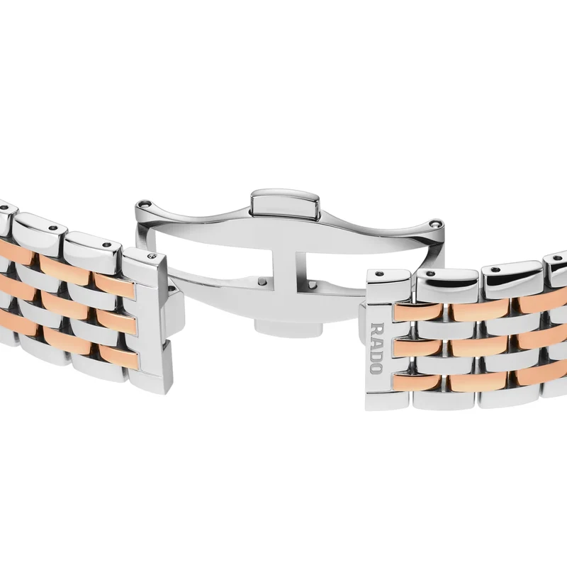 Florence Automatic Bi-Color Rose Gold and Steel 39mm - Champagne on Bracelet