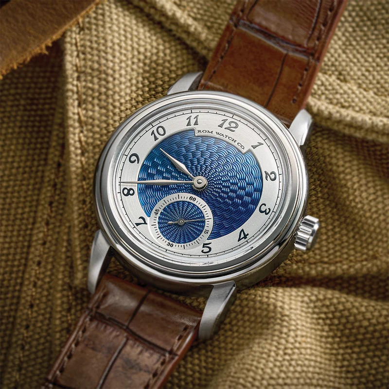 RGM 501 Teddy Baldassarre Edition 39mm – Blue on Leather Strap