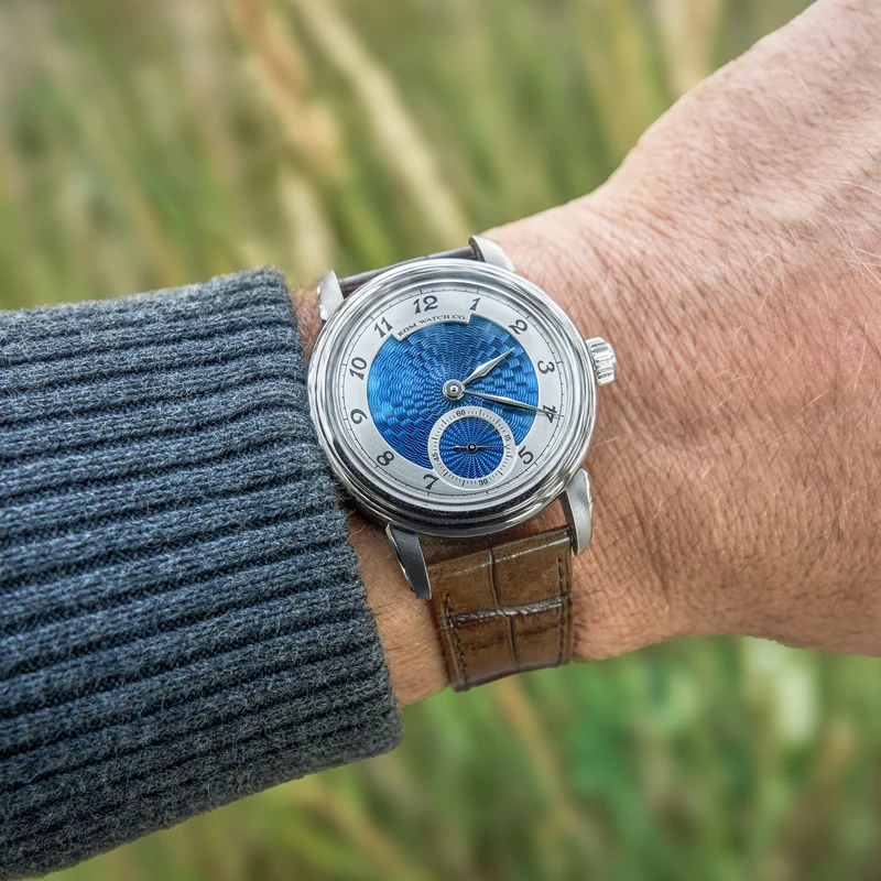 RGM 501 Teddy Baldassarre Edition 39mm – Blue on Leather Strap