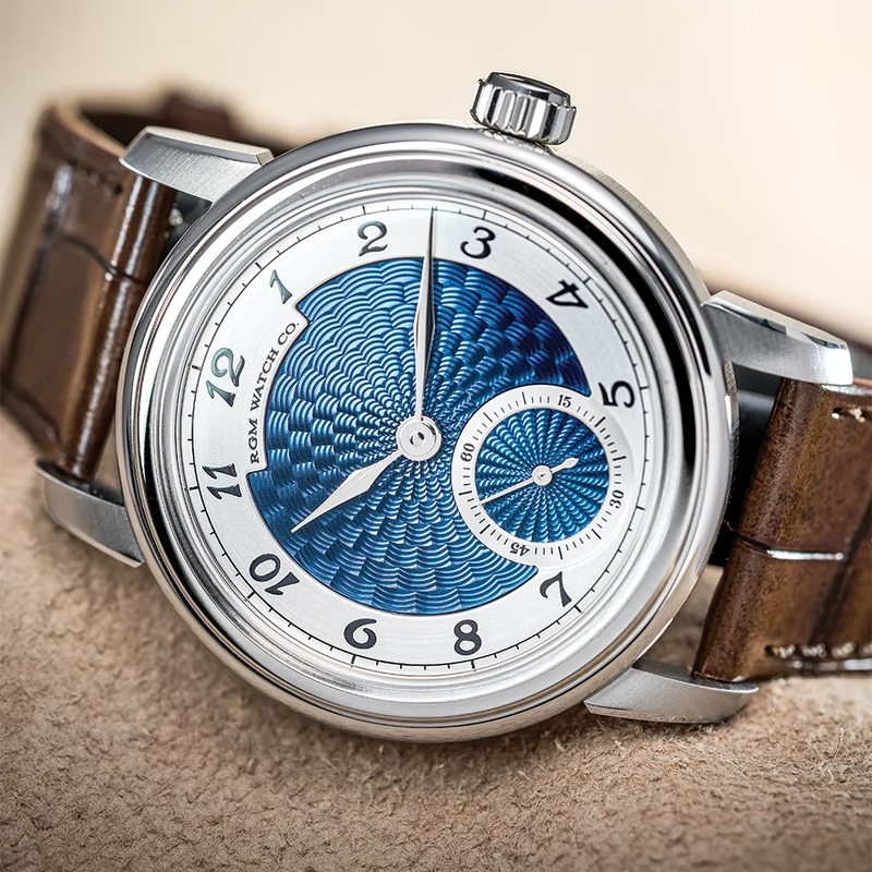RGM 501 Teddy Baldassarre Edition 39mm – Blue on Leather Strap
