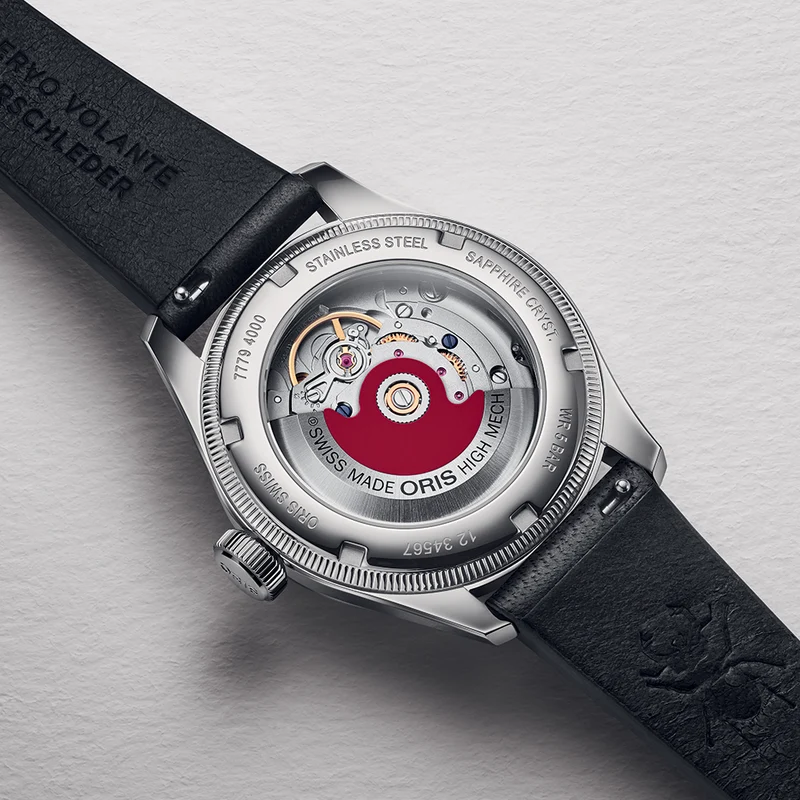 Big Crown Pointer Date “BULLSEYE” 38mm - Black and White on Leather Strap