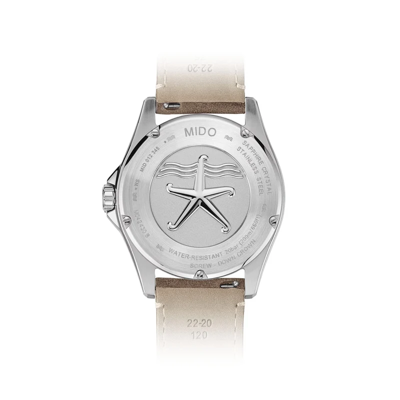 Ocean Star 200C 42.5mm - Black on Leather Strap