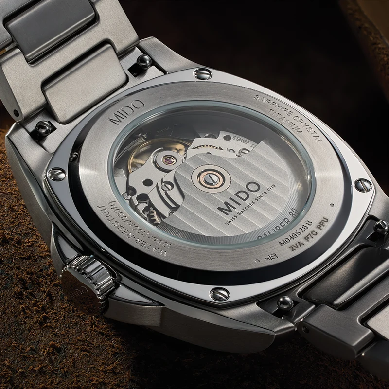 Multifort TV Big Date Titanium 40mm - Grey Gradient on Bracelet