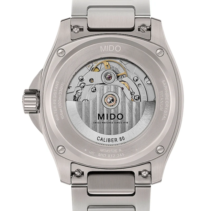 Multifort TV Big Date Titanium 40mm - Grey Gradient on Bracelet