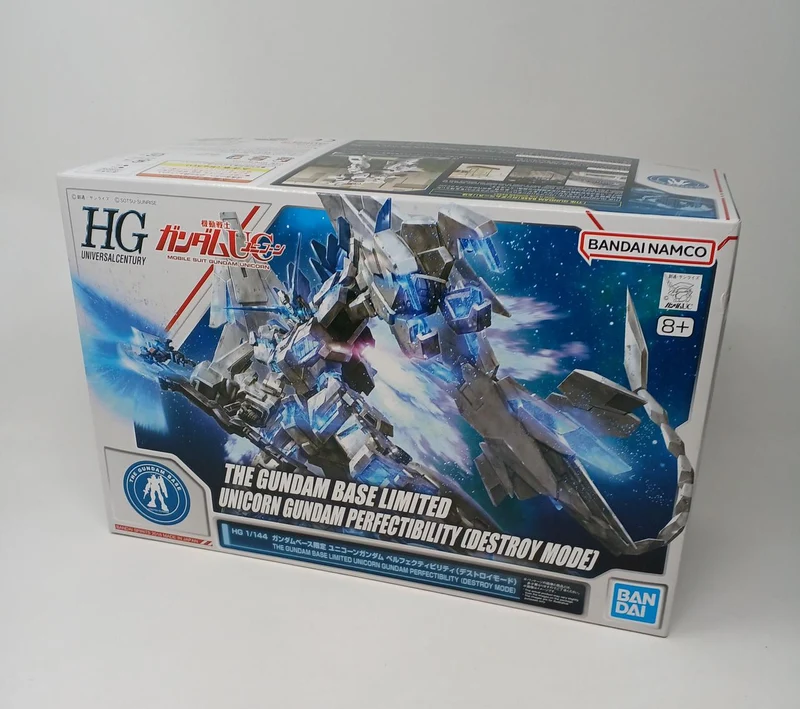 BANDAI SPIRITS Unicorn Gundam Perfektion (Destroy Mode 1/144 HG RX-0 (Destroy Mode)