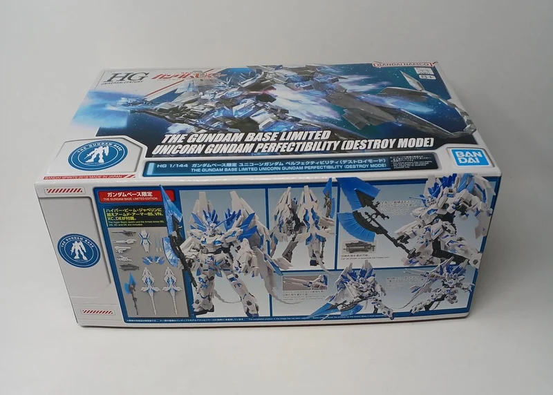BANDAI SPIRITS Unicorn Gundam Perfektion (Destroy Mode 1/144 HG RX-0 (Destroy Mode)