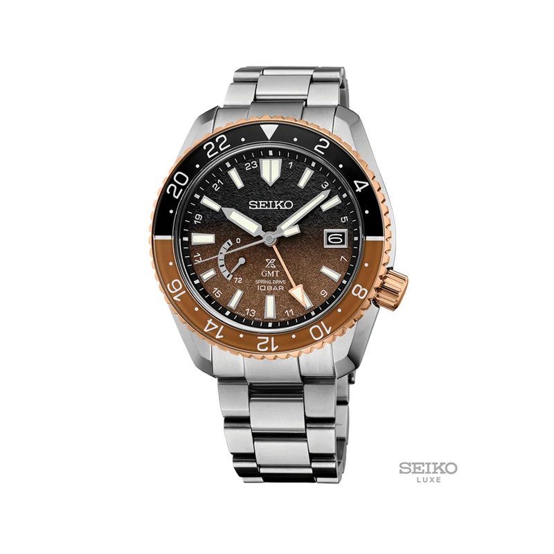 SNR058 Prospex LX GMT U.S. Special Edition 44.8 mm - Brown on Bracelet
