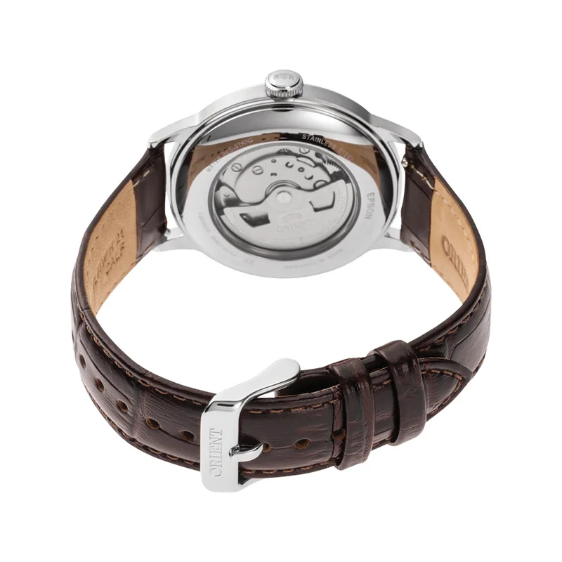 Bambino Version 2 40.5mm - Red on Leather Strap