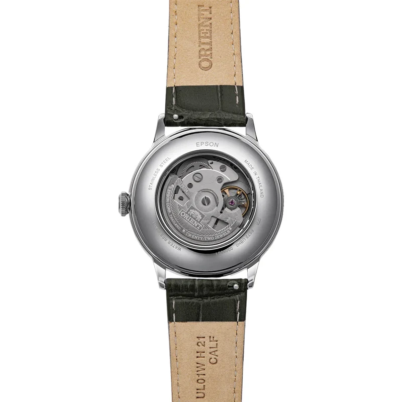 Bambino Version 2 40.5mm - Beige on Leather Strap