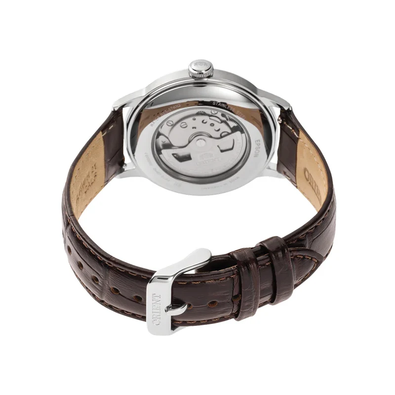 Bambino Version 2 40.5mm - Green on Leather Strap