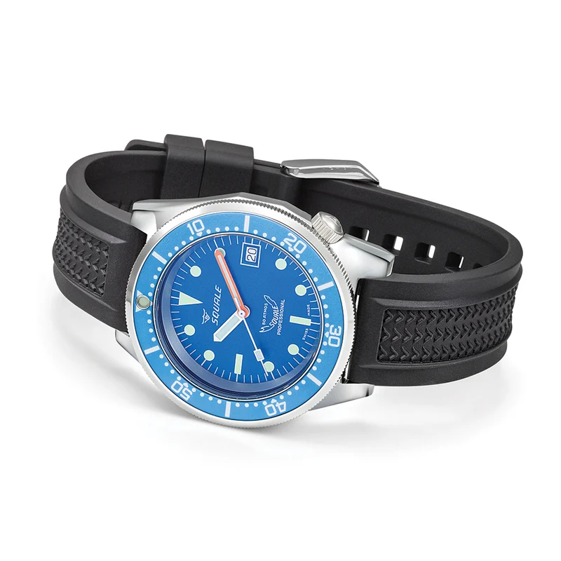 1521 Ocean 42mm - Blue on Rubber Strap