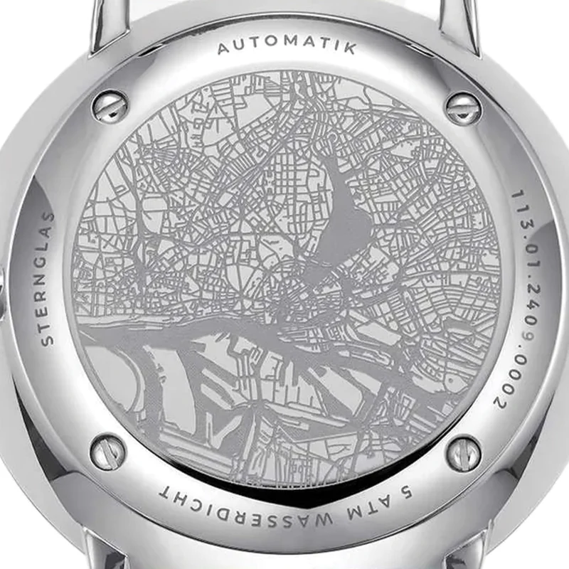 Hamburg Automatic 42mm - Silver on Bracelet