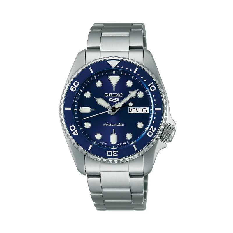 SRPL77 5 Sports SKX 38mm - Blue on Bracelet