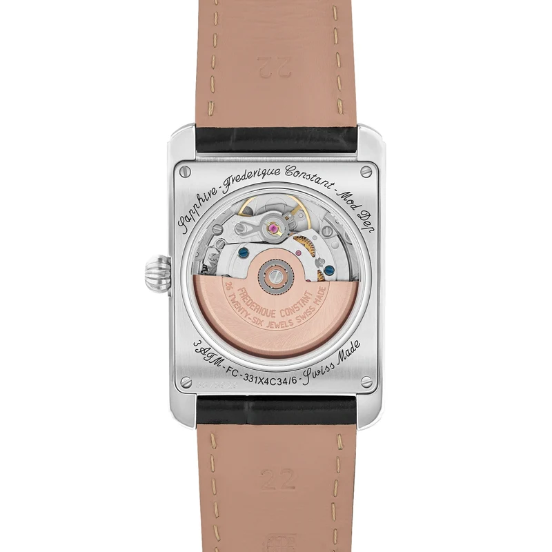 Classics Carrée Moonphase Automatic 42.3mm - Blue on Leather Strap