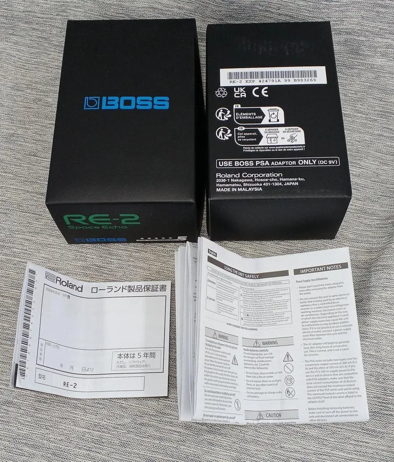 BOSS SPACE ECHO RE-2