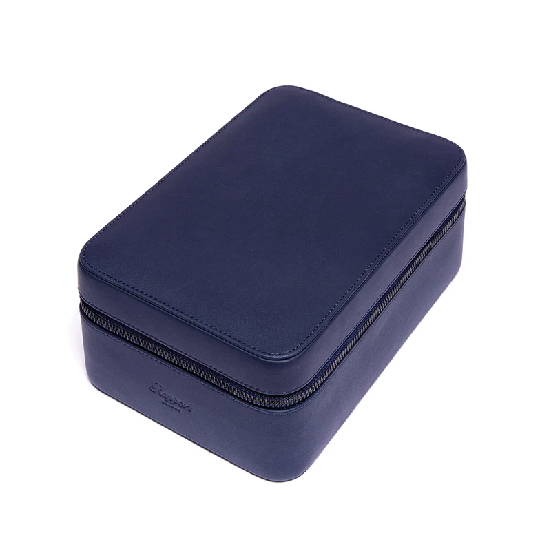 Hyde Park Four Zip Case - Navy