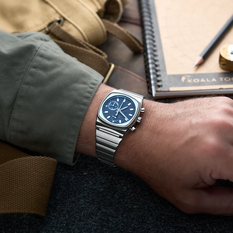 Brew Metric Teddy Baldassarre Edition 36mm - Blue on Bracelet