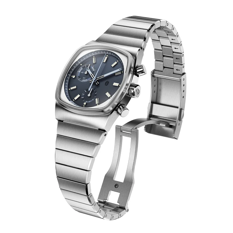 Brew Metric Teddy Baldassarre Edition 36mm - Blue on Bracelet