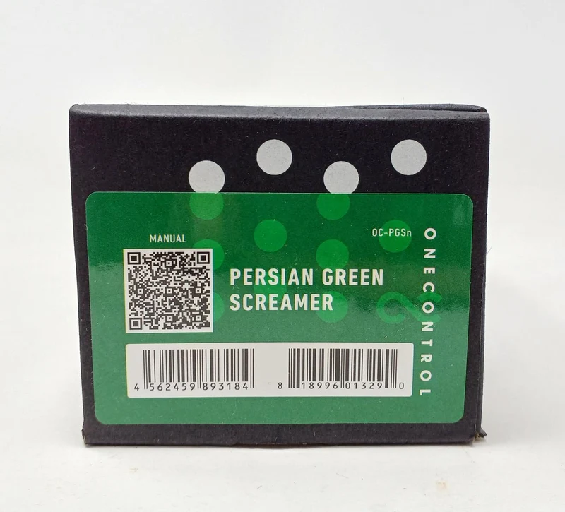 ONECONTROL Effektpedal: PERSIAN GREEN SCREAMER