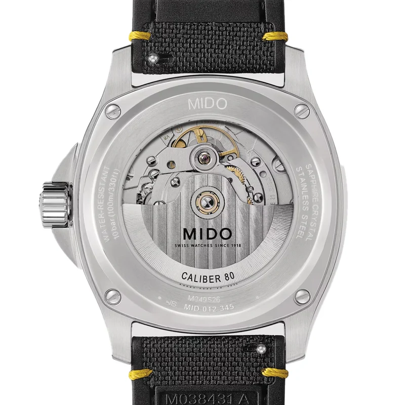 Multifort TV Big Date 40mm - Grey on Fabric Strap