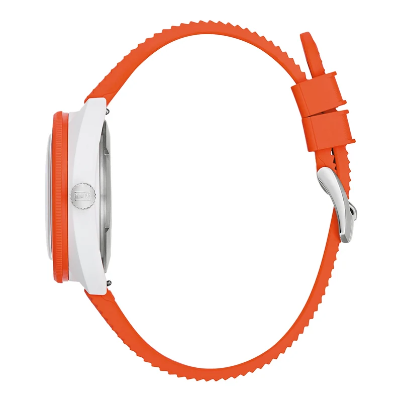 Snorkel Clownfish 41mm - White on Rubber Strap